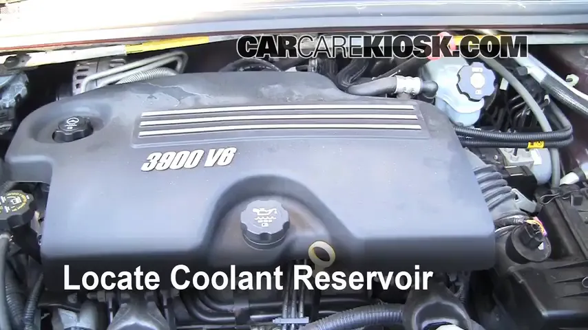 2008 Chevrolet Uplander LS 3.9L V6 Coolant (Antifreeze) Check Coolant Level
